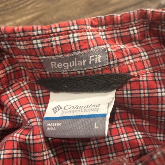 Columbia Button Down  Sz L - Picture 4 of 5